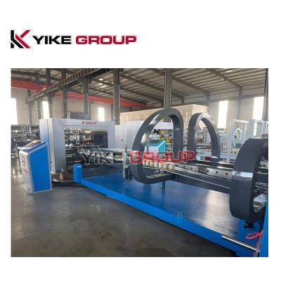 China YK-1224 Automatic Corrugated Box Folding Gluing Machine for sale