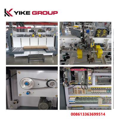 China YIKE GROUP 2000 Type Corrugated Box Stitching Machine / Box Making Stitching Machine With Single Piece for sale