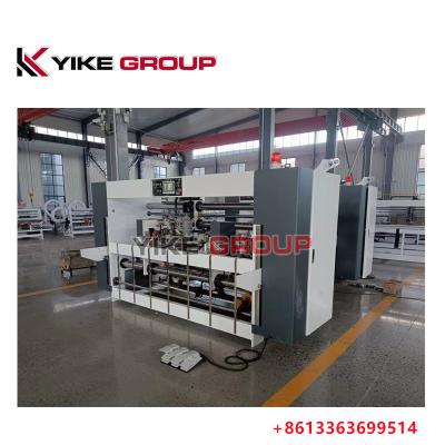 China YIKE GROUP 2500mm High Speed Servo Motor Double Pieces Semi Auto Stitching Machine for sale