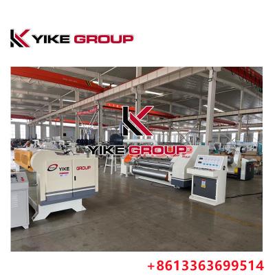 China YIKE GROUP High Quality Corrugated Single Facer Machine For 3/5/7 Ply Corrugated Cardboard Production Line for sale