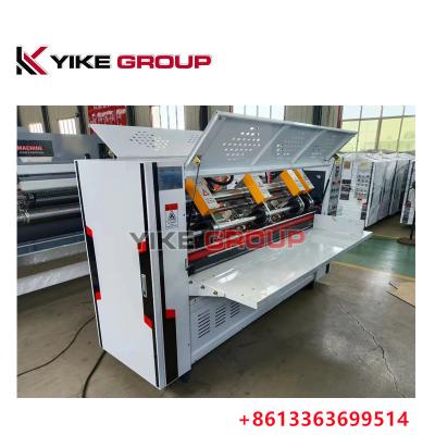 China Yk-2000 Electric Adjustable Thin Blade Slitter Scorer Machine For Making Carton Box for sale