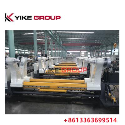 China Producenten leveren Hydraulische schacht minder molen rol staan voor 3/5/7Ply gegolfde karton productielijn Te koop