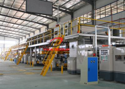 China 1600MM 3 Ply Corrugated Cardboard Proudction Line For Paperboard Sheets for sale