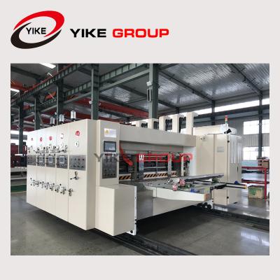 China YK-1224 Top Speed Flexo Printer Slotter Rotary Die Cutter Machine for sale