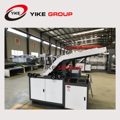 Chine YK-1300H dactylographient semi la machine de lamineur de 50HZ cannelure d'impression offset à vendre