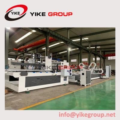 Chine Pliage de cartons de carton du carton 220v collant la machine complètement automatique pour des boîtes à vendre