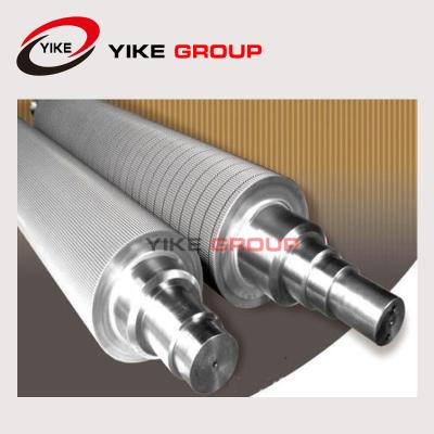 中国 280/320/360mm Corrugated Roller With A B C E F G Flute 販売のため