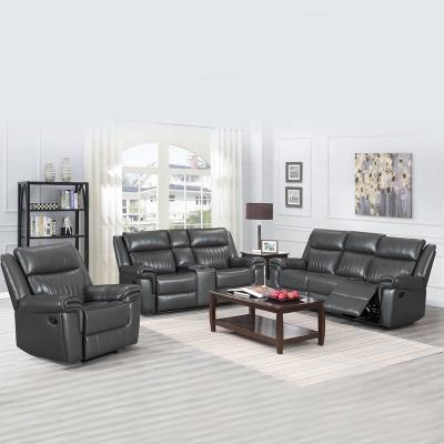 China Sofa Set Factory Recliner Modern Adjustable Leather Living Room Recliner Air Sectional Sofa (Other) for sale