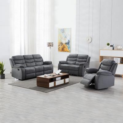 China Beautiful CY Chunyun Sofa and Loveseat Extendable Recliner Sofa Set. 3 Piece Extended Living Room Set for sale