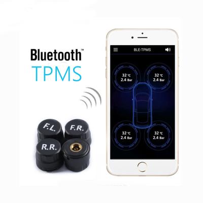 China Smart Car 2.4GHz TPMS BlE 5.0 tpms 4 Sensors Alarm Easy To Stall Tire Pressure Alarm System Internal Sensor KTD-B01 for sale