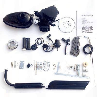 China Black 2 Stroke 50cc Bicycle Engine Kit 49cc 43cc 80cc 2L for sale