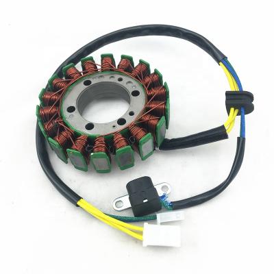 China Copper Wire 104mm Linhai 260cc 300cc ATV Stator Magneto Coil 18poles For Quad Bike Yamaha YP250 Majesty Parts for sale