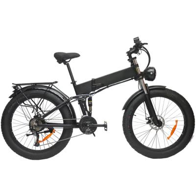 China Wholesale price 48v 500w big body folding power 20 inch folding snow electric ebike fat tire beach cruiser electric bicycle for sale