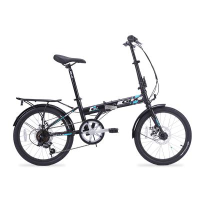 China Factory Supply Floding Bicycle 20Inch Foldable Small Size Folding Bike Adult Foldable Mini Bike Portable Folding Cycle for sale