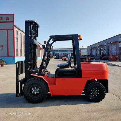 China 5000kg 5 Ton Lift Truck CPCD50 Hydraulic Transmission Diesel Powered Forklift for sale