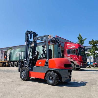 China 3000kgs Counter Balance Forklifts CPCD30 Gasoline Forklift Counterbalance Warehouse for sale