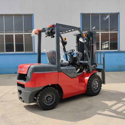 China 3500kgs Chinese Engine Petrol Forklift 3.5 Ton Counter Balance Forklifts for sale