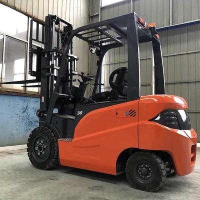 China 3000Kgs 3 Ton Battery Forklift CPD30 Traction Lead Acid Battery Forklift for sale