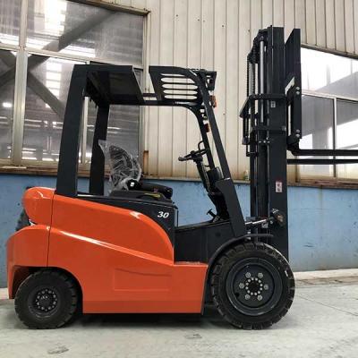 China CPD30 3 Ton Electric Forklift ZAPI Controller Lead Acid Battery Forklift for sale