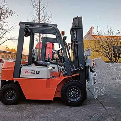 China Chinese Gasoline Powered Forklift GQ-4Y Gasoline 2 Ton Forklift for sale