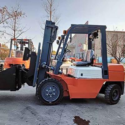 China CPCG35 3500KG Gasoline Forklift Triplex Mast Counter Balance Truck for sale