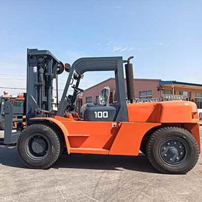 China CPCD100 10 Ton Diesel Forklift Chinese Xichai 4df3 Diesel Counterbalance for sale