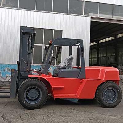 China XICHAI 6110 Dieselmotor Vorklift 6 cilinders 10000kg FD100 Diesel Lift Truck Te koop