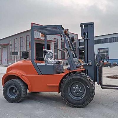 China FR25 2.5T All-Terrain-Forklift-Truck Japanischer Motor Schwerbahn-Forklift 2500kg zu verkaufen