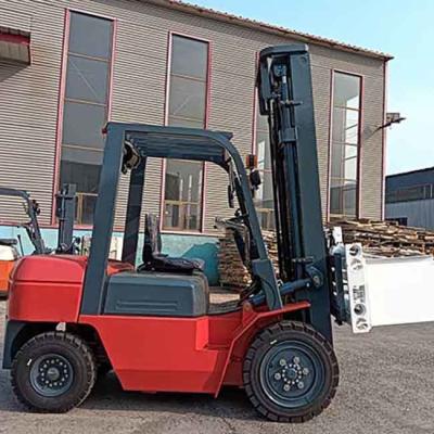 China 3500 Kgs Diesel Forklift 3.5 Ton Bale Clamp Chinese Engine Counterbalance for sale