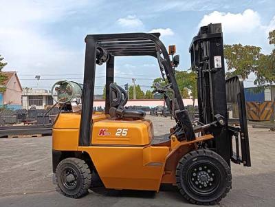 China FFL Mast 4.5m 2.5T Dual Fuel LPG Forklift For Warehouse IMPCO Converter for sale