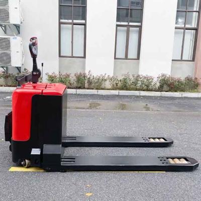 China 6T Lion Battery Electric Pallet Lift 6000kg Counterbalance Pallet Stacker for sale