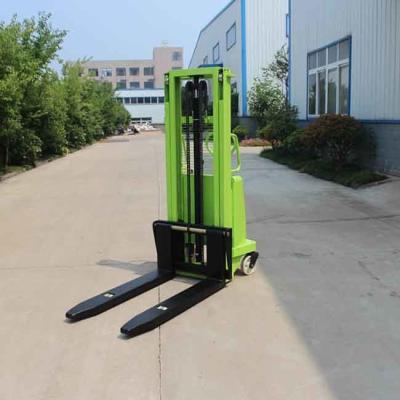 Chine 2 étages 3m Mast Semi-électrique Pallets Stacker 1T-2T entrepôt de palettes Jack à vendre