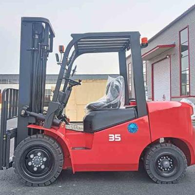 China 3.5 ton Lpg Vorklift Truck Import Motor Benzine Diesel Elektro Japanse Nissan Motor Gebruik Te koop