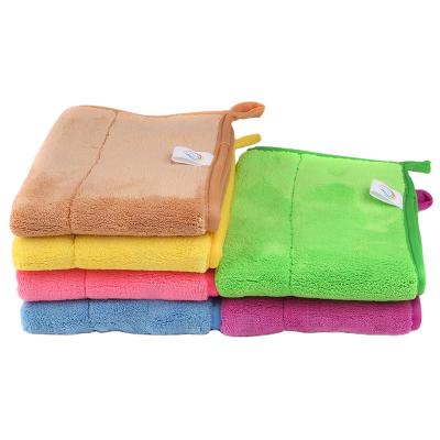 China Sustainable Netting Drying Cleaning Microfiber Towel Car Wash Detailing Coral Fleece 600GSM Te koop