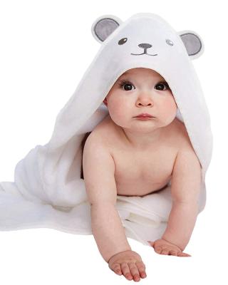 China Softest Viable Baby Hooded Towel Bath Hooded Towel With Ultra Absorbent Bear Ears And Hypoallergenic Natural Baby Towel Te koop