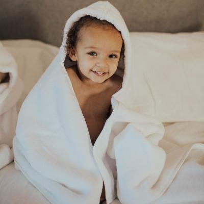 China Ring Spun Cotton Hooded Toddler And Child Bath Towel Sustainable Premium Soft Plush Towel Te koop