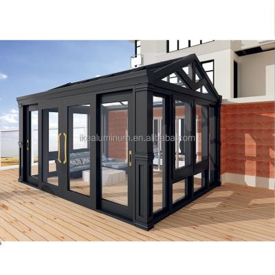 China Energy Saving Lean To Sunroom Glass Ceiling Panels Sunroom Roof Panels for sale