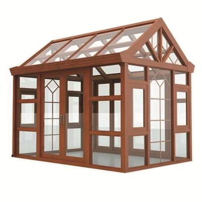 China Energy Saving Glass House Glass Dome Prefab Container Houses Exterior Glass Room Sunroom for sale