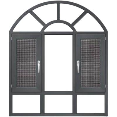 China Aluminum Blind Window Drapery Top Window Drapery Swing Style Drapery Arch Drapery Window for sale