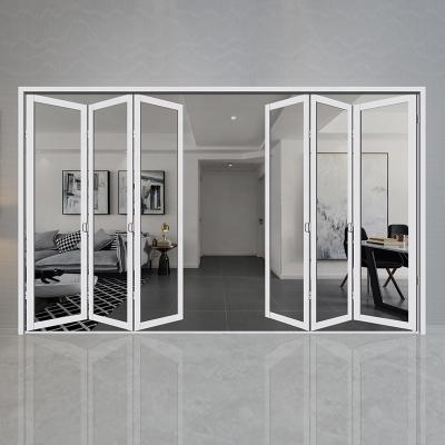 China Waterproof High Quality Aluminum Slide Bifold Door for Patio and Store for sale