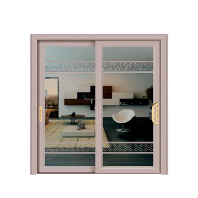 China Heat Insulation Sliding Doors Patio Door Lift And Slide Aluminum Door for sale