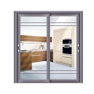 China Heat Insulated Sliding Patio Door Metal Sliding Doors Glass Sliding Door Aluminum for sale