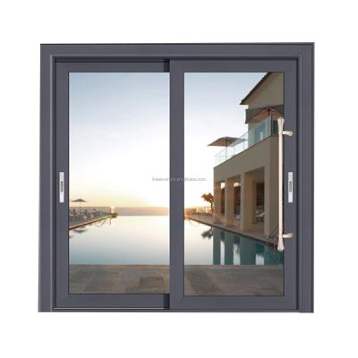 China Heat Insulation Patio Doors Exterior Automatic Sliding Glass Door Sliding Automatic Sliding for sale