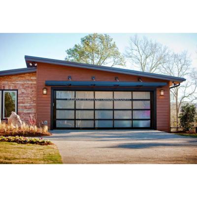 China Windproof Garage Doors 16X7 Sliding Garage Door Roll Up Garage Door for sale