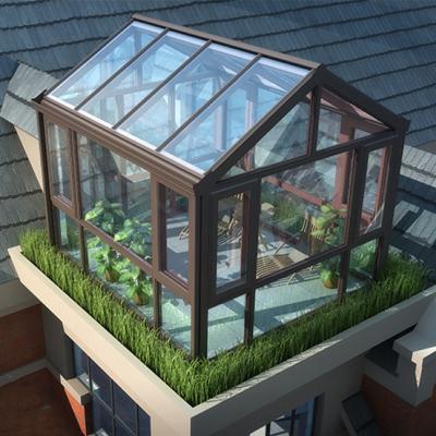 China High quality energy saving large aviary conservatory garden conservatory styles conservatory glass for sale for sale