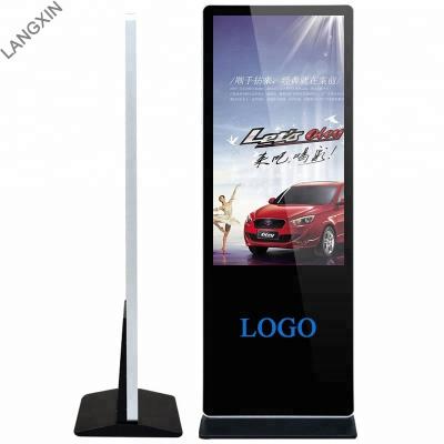 China Full HD Large 55inch Indoor TV Advertising Digital Signage , LCD Screen Kiosk Display for sale