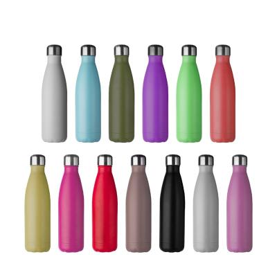 China Kids Insulated Powder Coated Stainless Steel Vacuum Insualted Sports Water Bottle Tumbler for sale