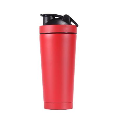 China 18/8 Viable Protein Shaker Water Bottle Bpa Free Stainless Steel Fitness Gym Sports Water Bottle Shaker Bottle for sale