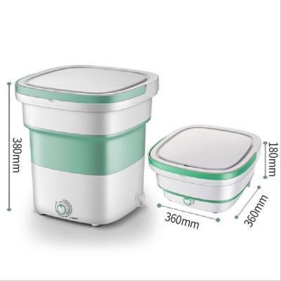 China Mini Cheap Mini Portable Foldable Portable Electric Outdoor Silicone Washing Machine Foldable Washing Machine With Dryer for sale