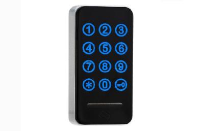 China Touch Digital Screen RFID EM Card Combination Keyless Cabinet Locks With LED Light for sale